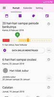 Kalender Menstruasi Lilly poster