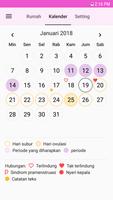 Kalender Menstruasi Lilly screenshot 1