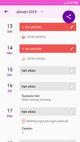 Kalender Menstruasi Lilly screenshot 2