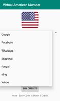 Virtual American Number capture d'écran 3