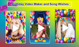 Birthday Video Maker and Song Wishes🎂🥞🧁🍰🍰 imagem de tela 2
