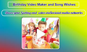 Birthday Video Maker and Song Wishes🎂🥞🧁🍰🍰 ภาพหน้าจอ 3