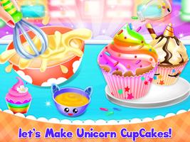 Cupcake Baking Cooking Games poster