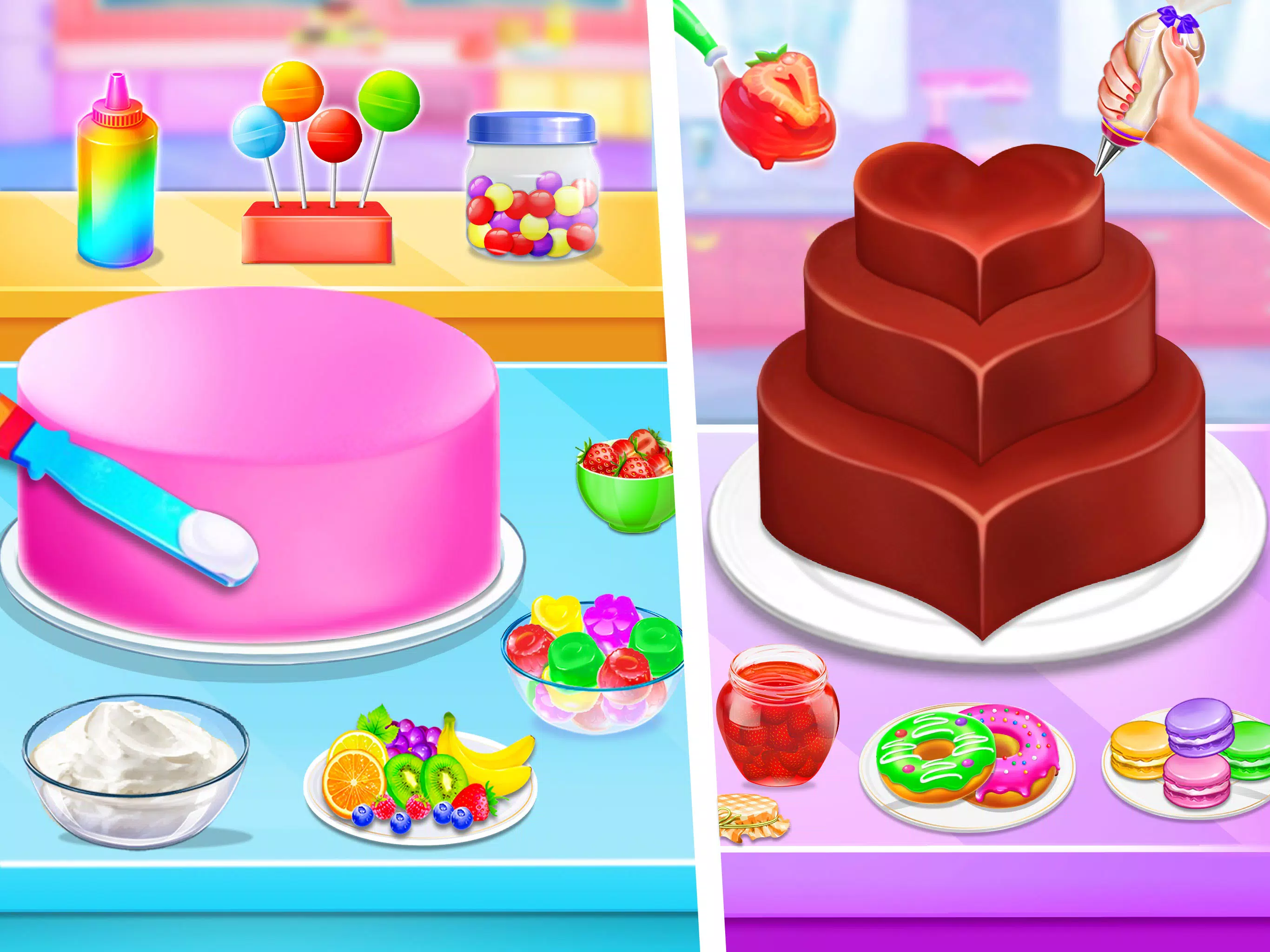 Baixar e jogar Kids Cake Maker-Baking Game no PC com MuMu Player