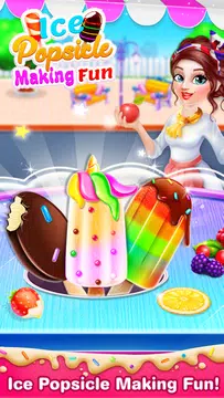Screenshot 3 for Unicorn Ice cream Pop game