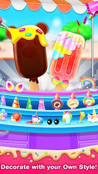 Screenshot 7 for Unicorn Ice cream Pop game