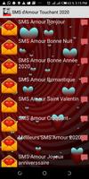 SMS d'Amour Touchant 2020 capture d'écran 1