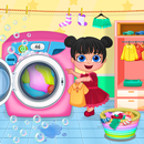 母婴护理洗衣节 - 妈妈模拟器游戏 APK
