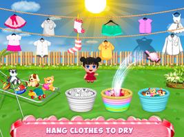 Mother Baby Care Laundry Day اسکرین شاٹ 2