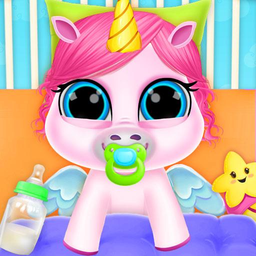 juegos de bebe unicornio