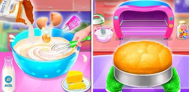 甜糕點廚師瘋狂：烘焙遊戲的女孩