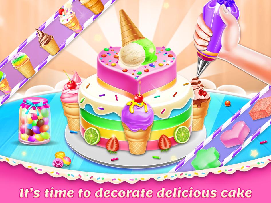 Sweet Bakery - Girls Cake Game screenshot 18