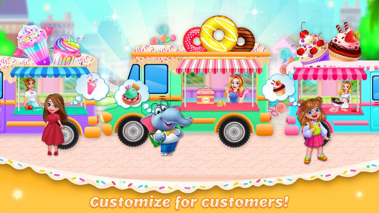 Sweet Bakery - Girls Cake Game screenshot 5