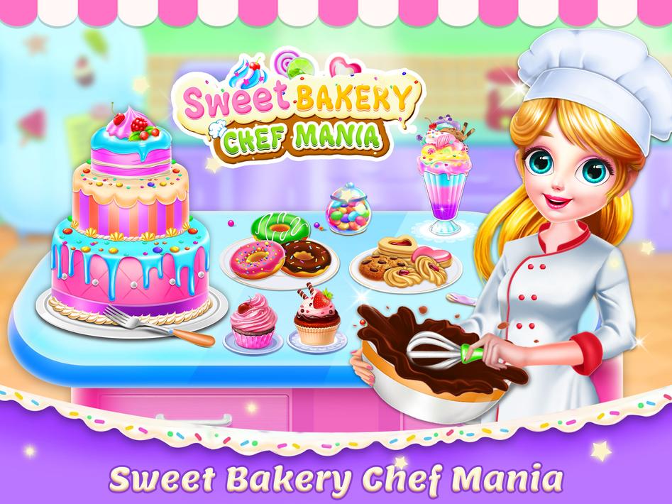 Sweet Bakery - Girls Cake Game screenshot 8