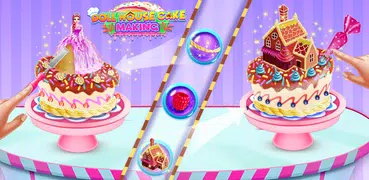 Boneca Casa Cake Maker Game