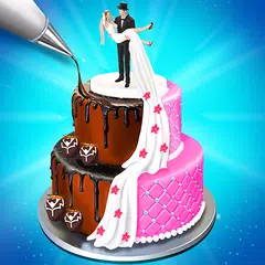 Doll House Cake Maker Game Icon