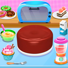 Juego de pastel-juego d cocina icono