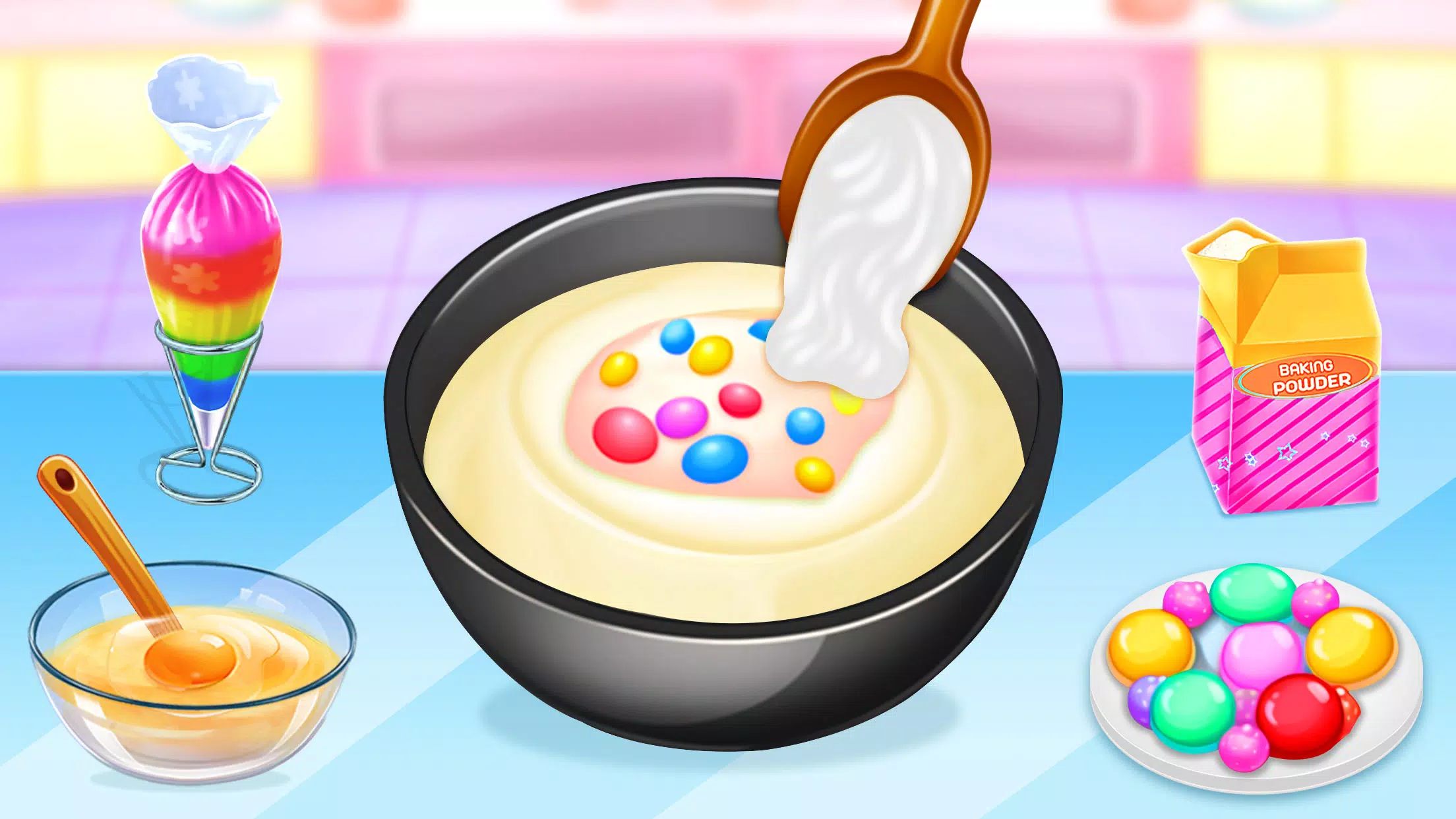 Download do APK de jogo de cozinhar bolo perfeito meninas e