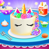 Unicorn Cake Chef Bakery Games