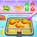 Fry Chicken Maker-Cooking jeu APK