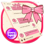 SMS Pink Bow ไอคอน