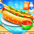 Hot Dog Maker Fast Food Restaurant - Cooking Games