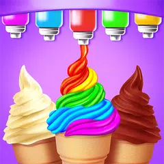 Ice Cream Cone-Ice Cream Games Icon