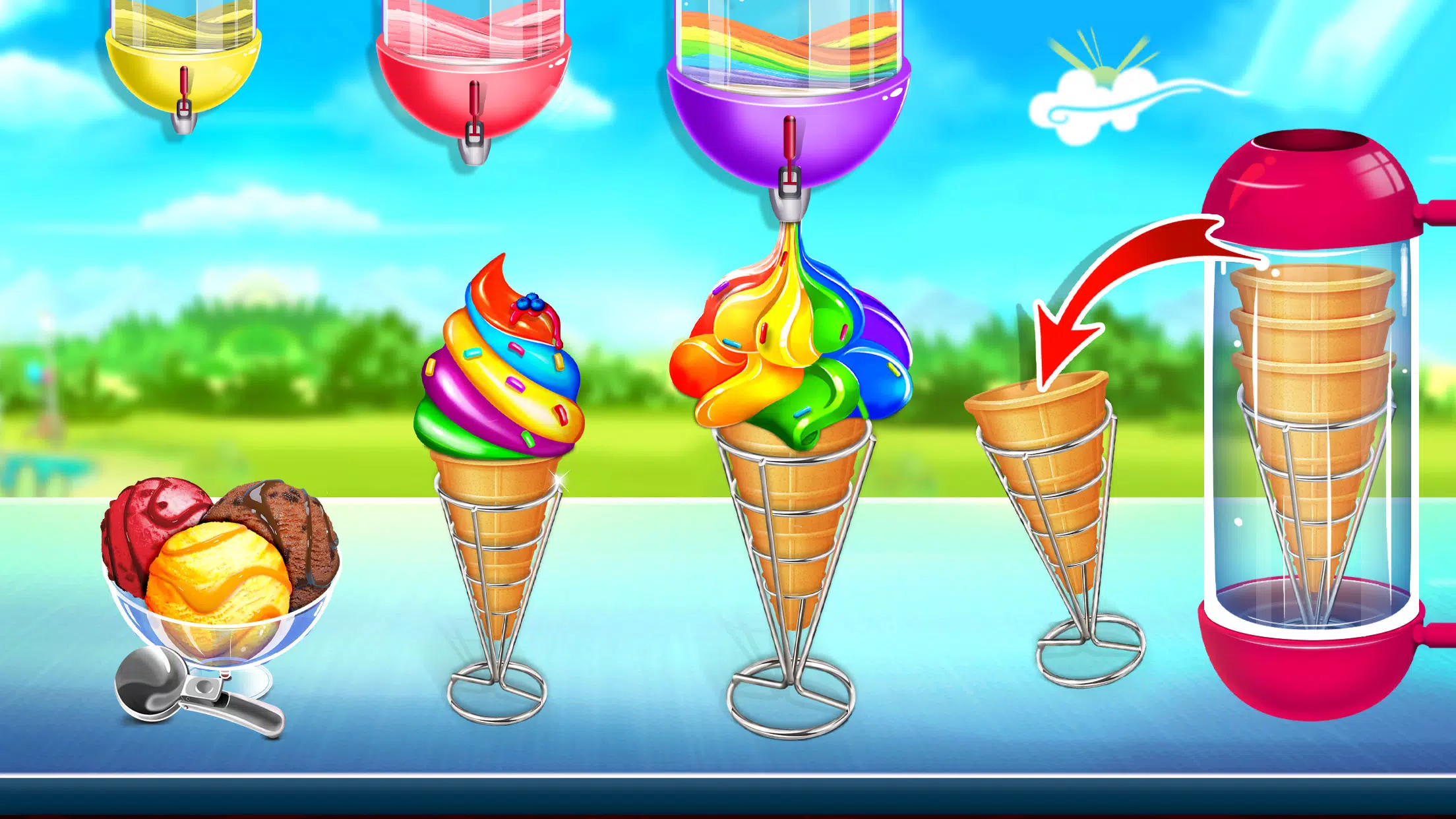 Download do APK de Ice Cream Game-Jogo De Sorvete para Android