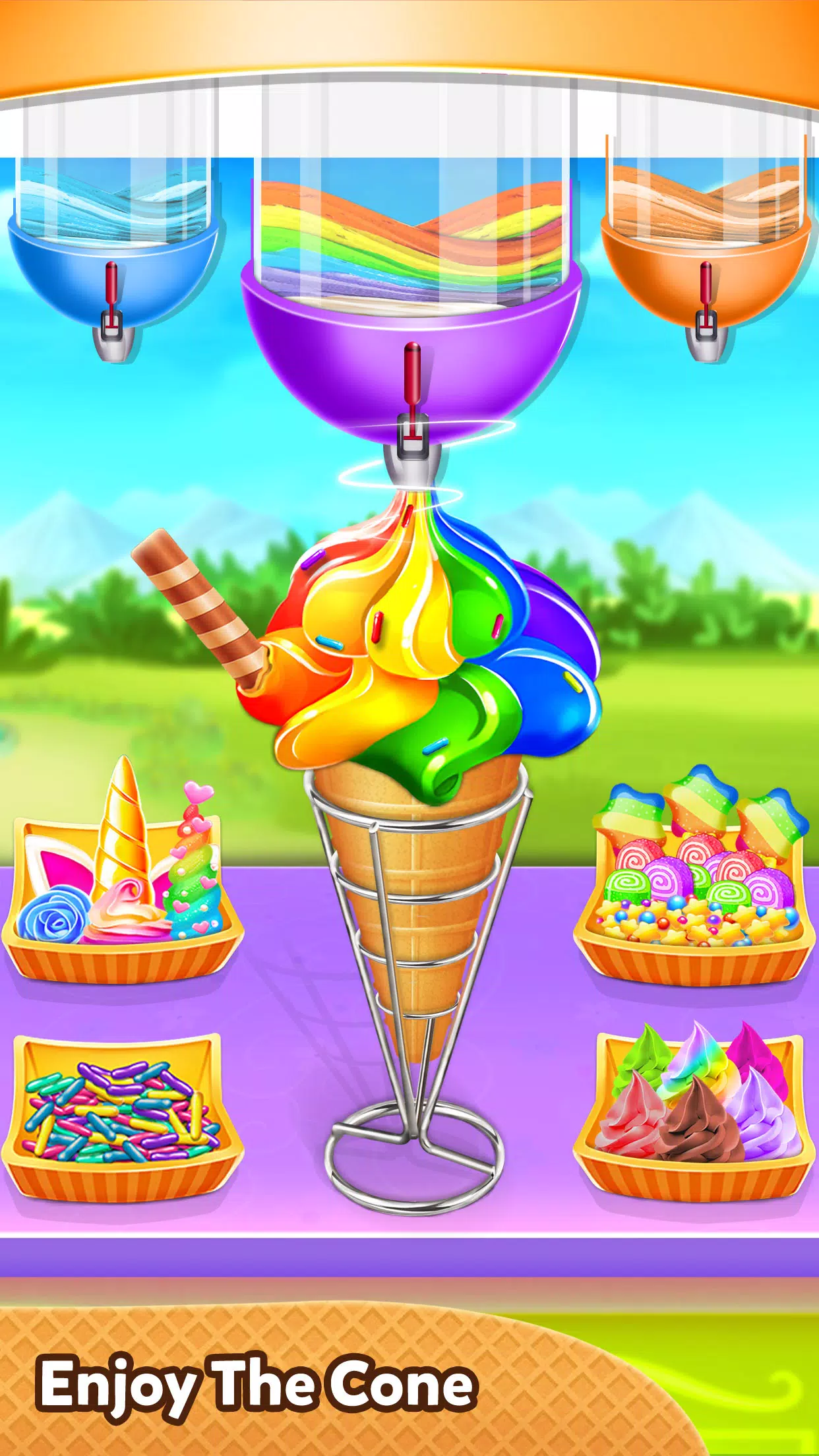 My Ice Cream Maker - Jogo da Sorveteria de Fazer Doces e Sorvete na App  Store