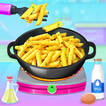 meninas jogo de fazer macarrão