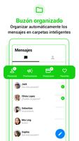 Messenger SMS captura de pantalla 1