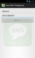 Free SMS to Philippines screenshot 1