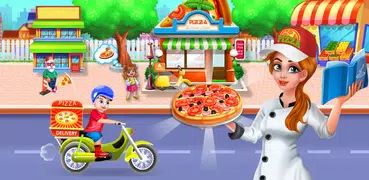 Hornear pizza-Juegos de cocina