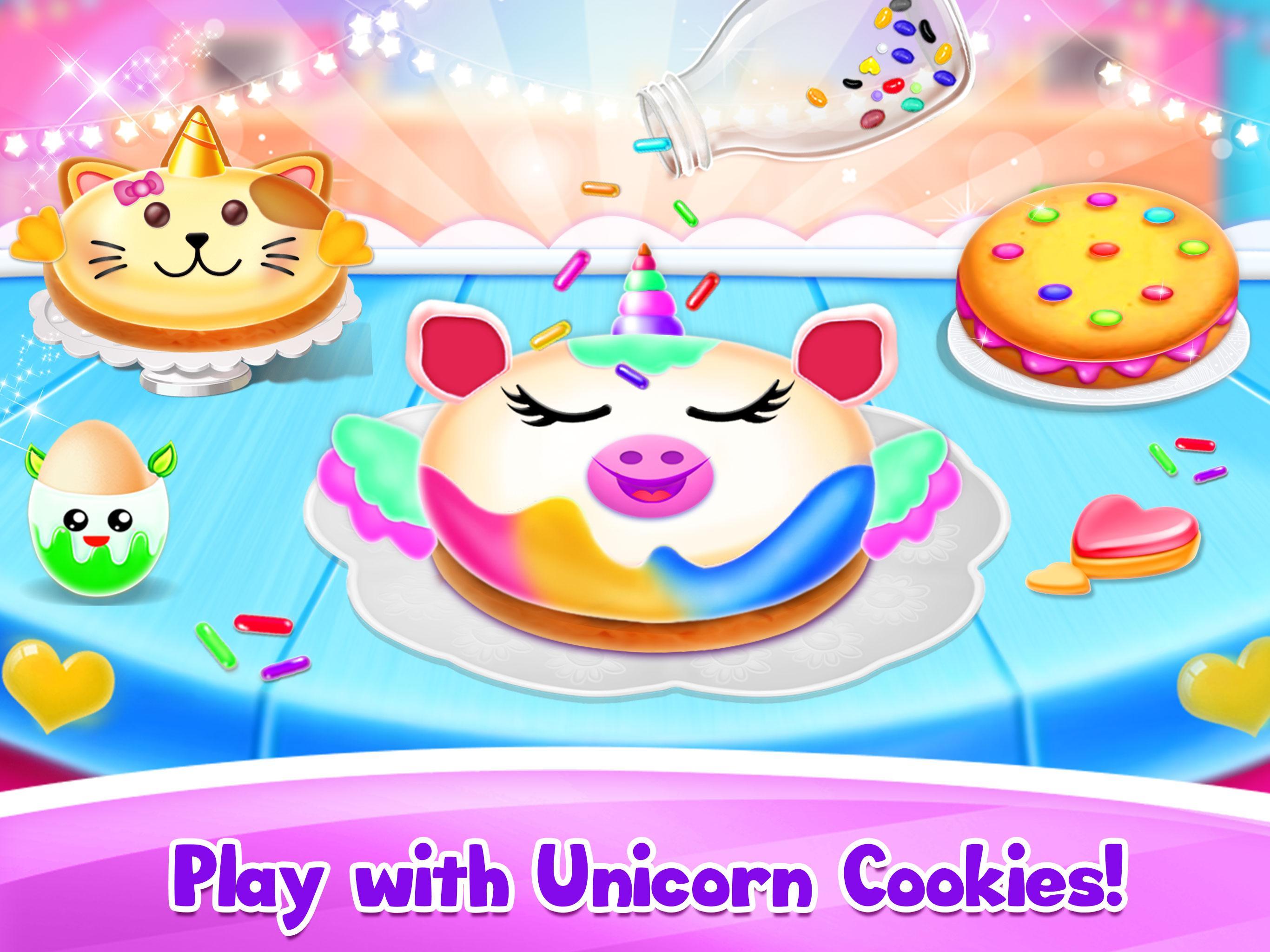 Unicorn Cookie Maker: Кухня Игры Для Девочек Для Андроид - Скачать APK