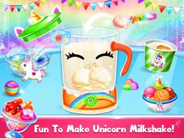 برنامه‌نما Unicorn Milkshake Maker عکس از صفحه