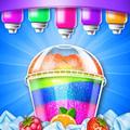 Unicorn icy slush maker-frozen food game