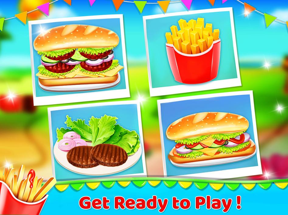 Subway Sandwich Maker Thức ăn nhanh Games cho Android Tải về APK