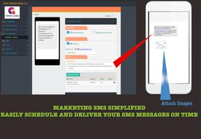 SMS Marketing App syot layar 1
