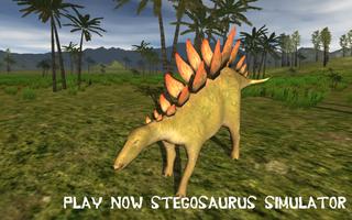 Stegosaurus simulator poster