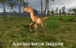 Raptor simulator Plakat