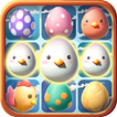 Falling Eggs Match 3D Zeichen