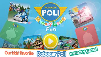 Robocar poli: Memory Game Fun Affiche