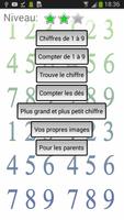Apprendre les chiffres Affiche