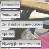Taal leren groep 6 Zeichen