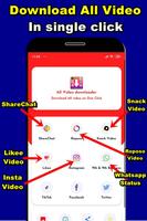 All Social Video Downloader Without watermark स्क्रीनशॉट 1
