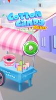 Street Food Cotton Candy Maker الملصق