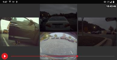 Vista de TeslaCam / Sentry captura de pantalla 3