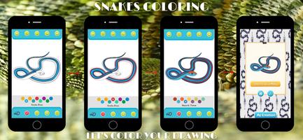 Snake drawing coloring book screenshot 3