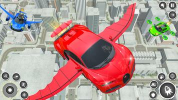 Real Flying Car Robot Shooting الملصق