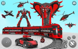 Snake Robot Car Transformation Plakat